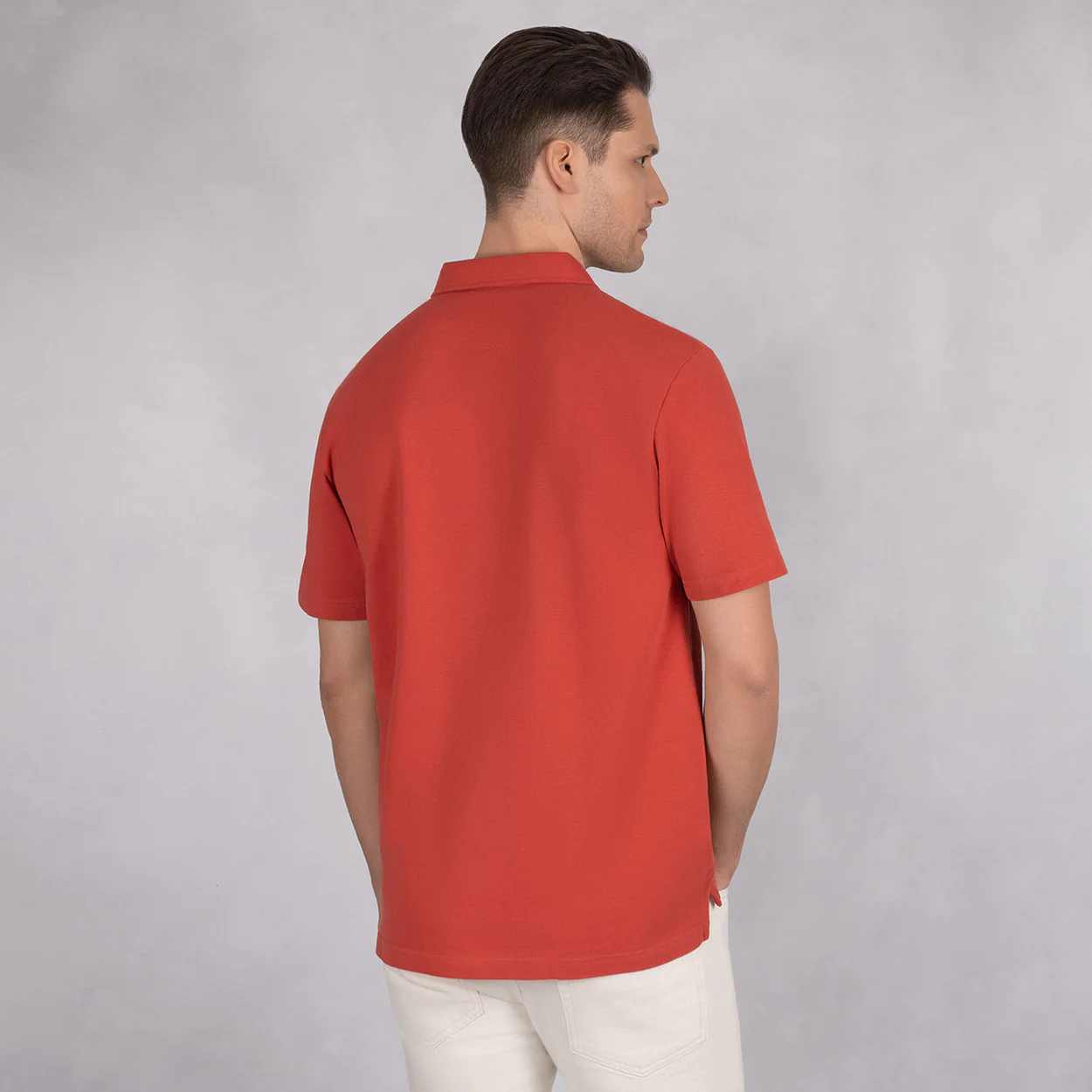 POLO SHIRT ORGANIC COTTON MEN - Image 3